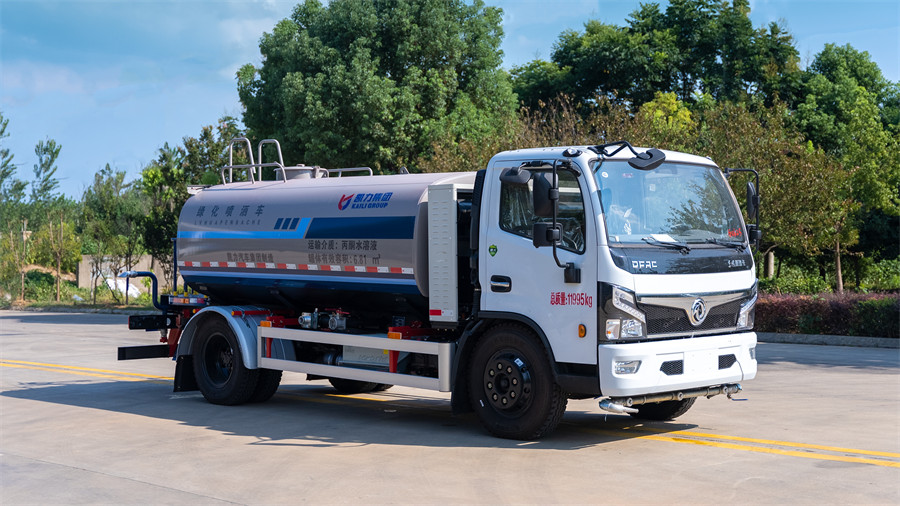 8方12噸東風(fēng)多利卡D7 混合動(dòng)力灑水車(chē) 凱力